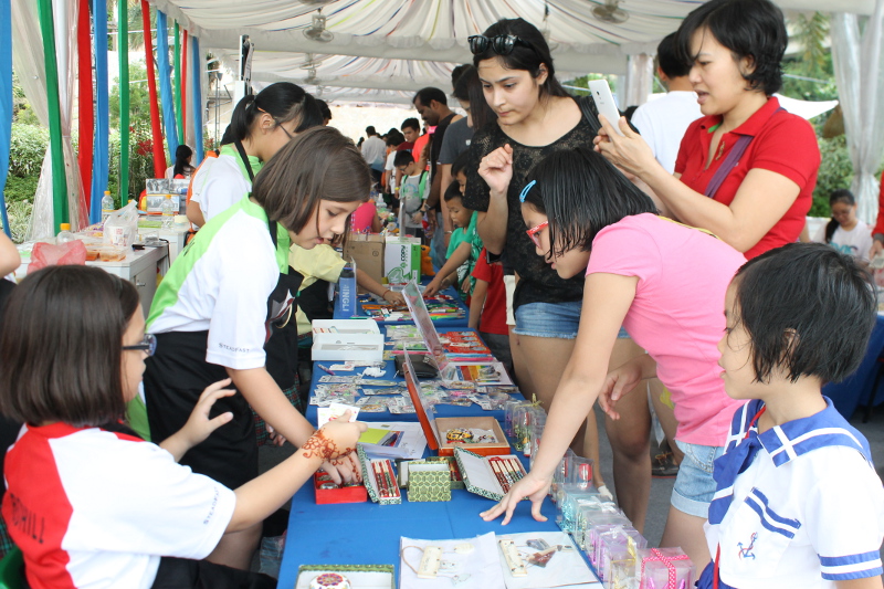 Sentosa Kidz Flea booths 2015