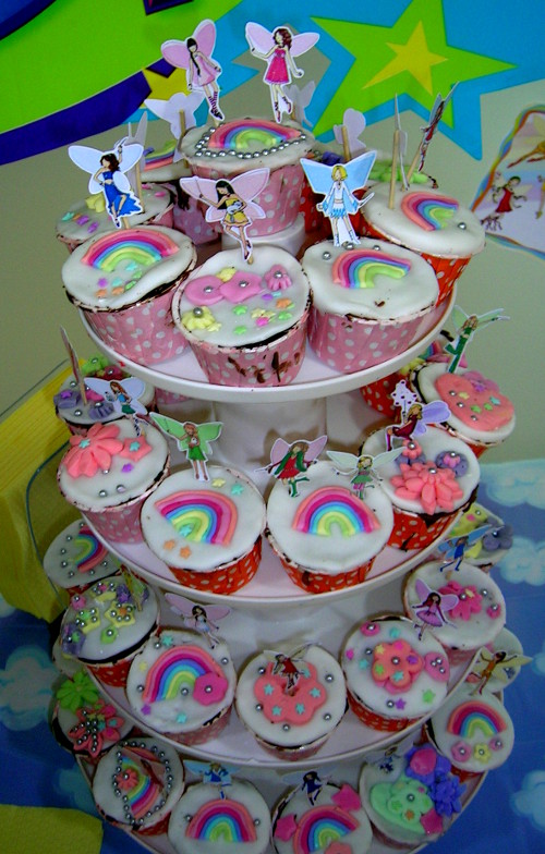 cupcake birthday cakes for kids fairy theme