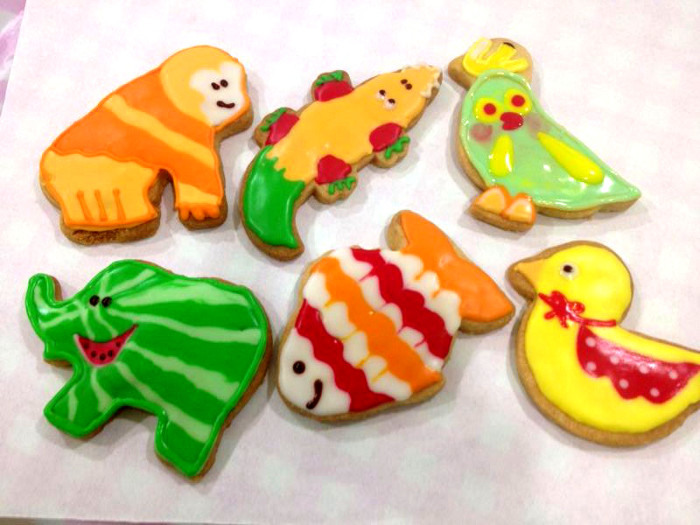 zoo safari cookies