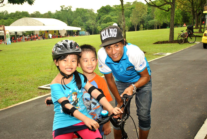 Bicycle lessons for kids