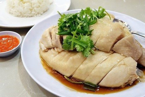 hainanese chicken rice