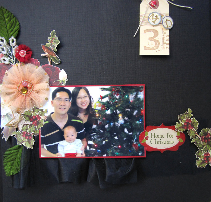 Christmas scrapbook