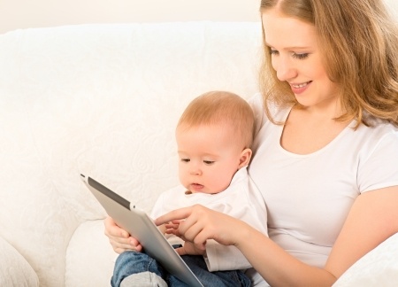 Screen time for babies