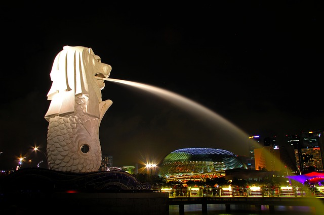 merlion at merlion park