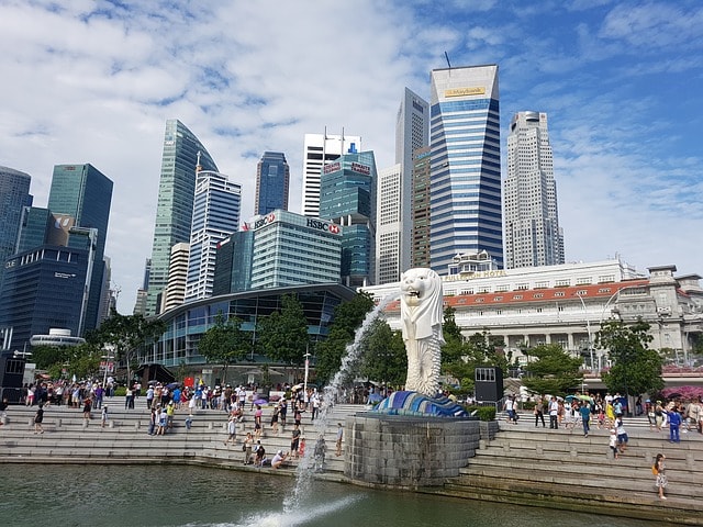 merlion park singapore