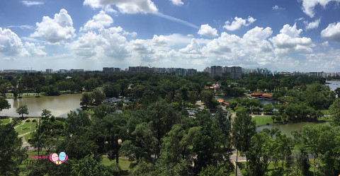 top view from 7 storey pagoda