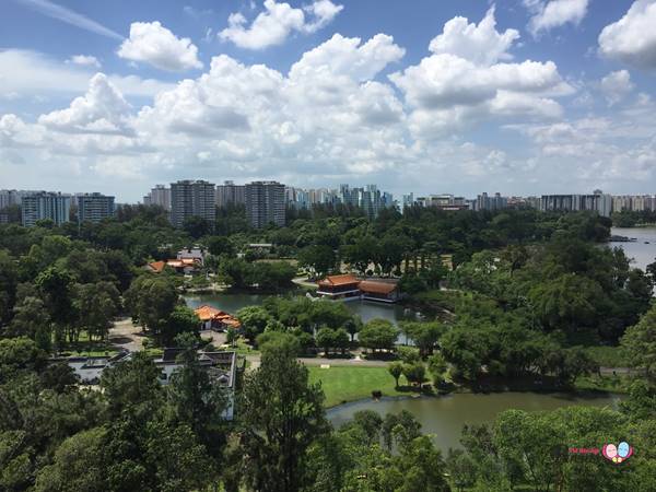 view of jurong lake park singapore