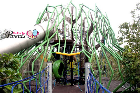 Outdoor Playground in Singapore Gardens By the Bay Children's Garden