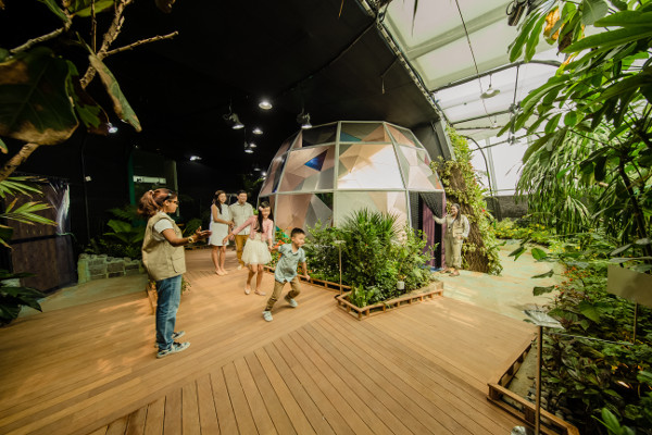 Live Butterfly Enclosure at Butterflies Up-Close