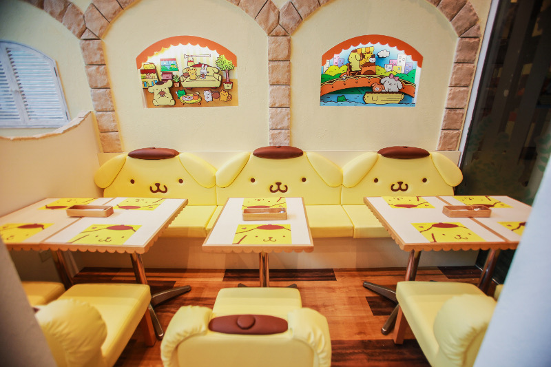 POMPOMPURIN cafe in Singapore