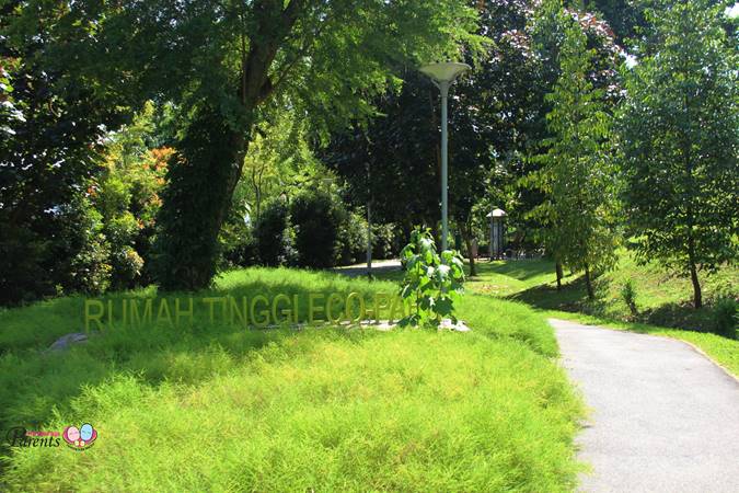 entrance to rumah tinggi eco park