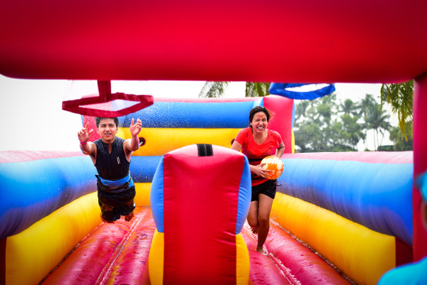 Bungee Run challenge sentosa funfest