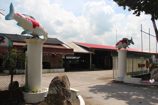 entrance of nippon koi farm singapore