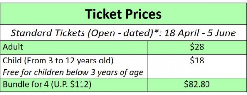 funfest price 2016 sentosa