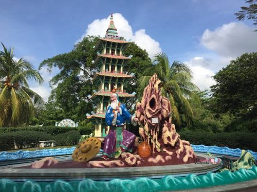 statues in Haw Par Villa Singapore