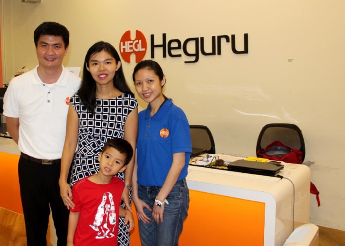 Heguru Education Centre Review - Mother Pei Lin and William