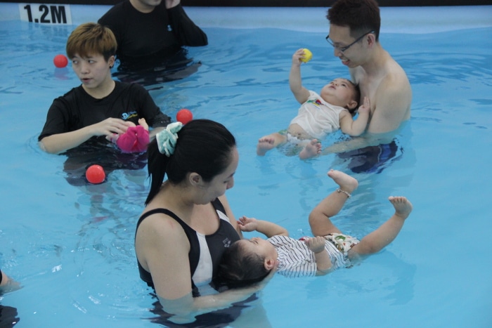 Infant Swimming Singapore Little Splashes Swim School