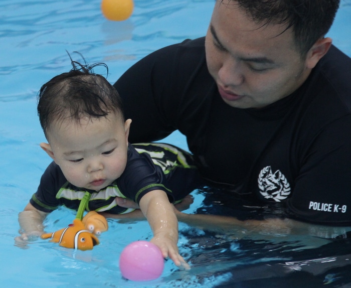 Infant Swimming in Singapore Little Splashes 