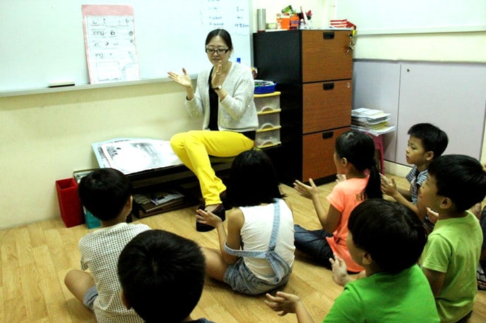 Mandarin classes for P1 Molin Tutorial Centre