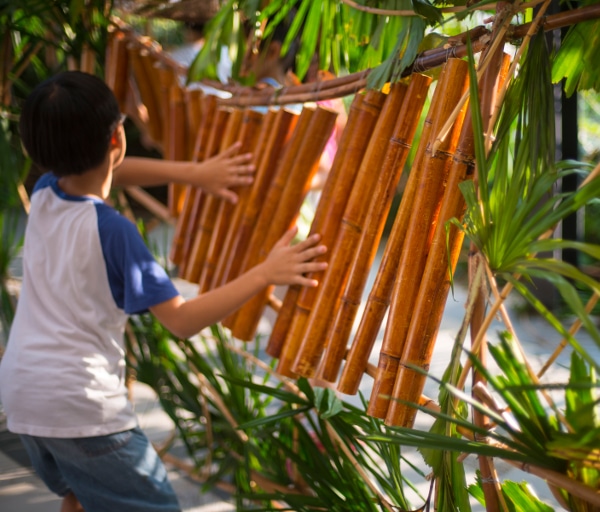 Playeum hideaways exhibit Sounds of the Earth - Sound Tunnel