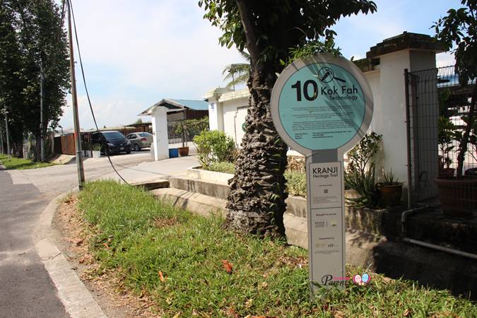 kok fah farm singapore kranji heritage trail marker