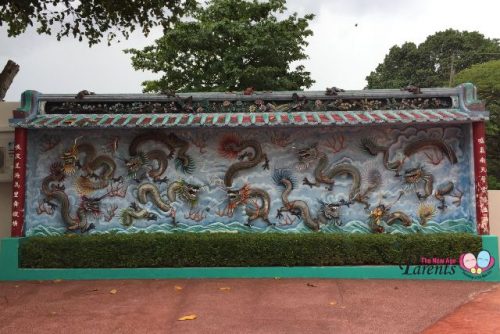 Haw Par Villa Wall of Dragons