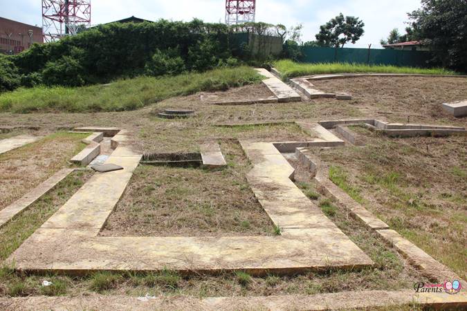 covered underground tunnels of johor battery site singapore