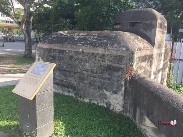 pasir panjang machine gun pillbox