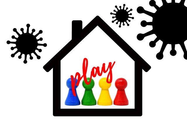 stay and play at home covid19 coronavirus