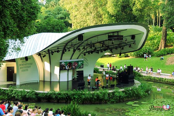 free concert at botanical gardens