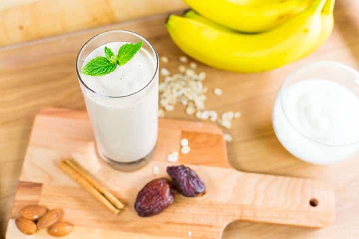 banana oat smoothie