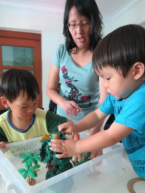 Homeschooling Mums In Singapore - Sue and kids