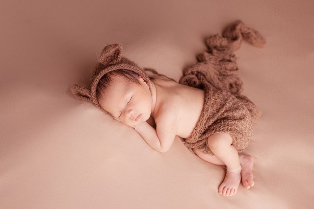 newborn baby sleeping