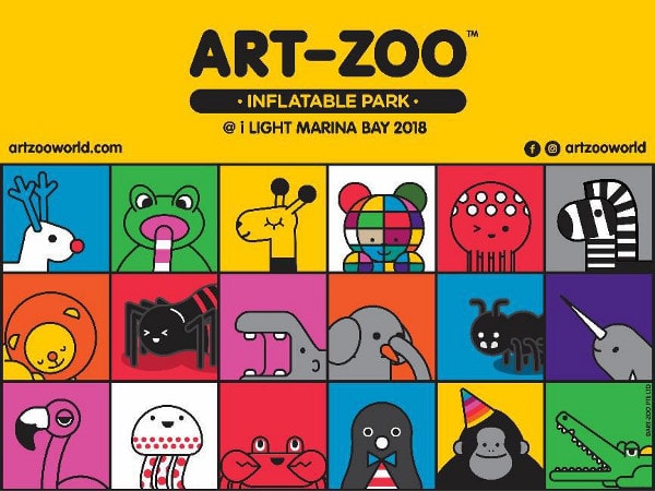 Art-Zoo Inflatable Park @ I Light Marina Bay 2018