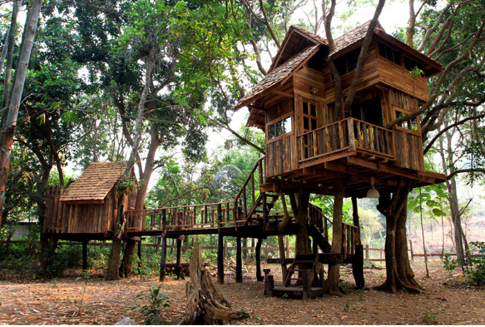 Unique Vacation Experiences For Kids Rabeang Pasak Treehouse Resort