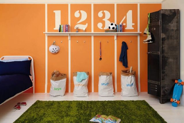 Top 5 Colours To Use For Your Childrens Room Orange