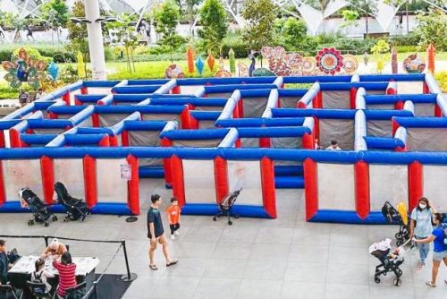 One Punggol Inflatable Maze