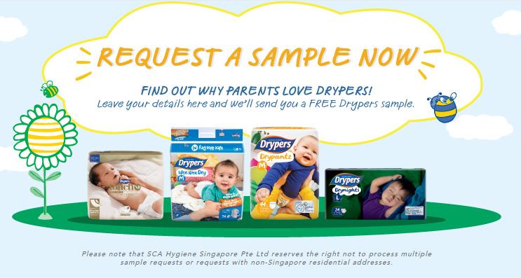 free drypers samples