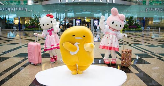 sanrio characters changi airport