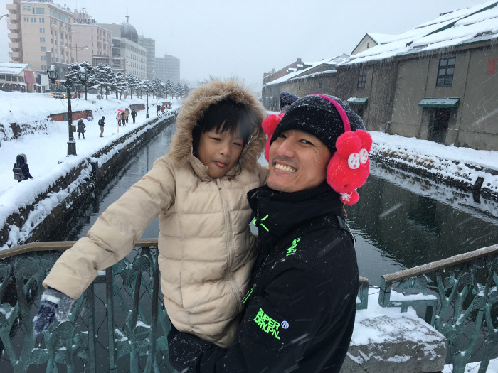 Interview with Single Father Eric Kwek - Holiday in Hokkaido