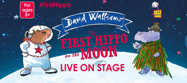 first hippo on the moon live on stage