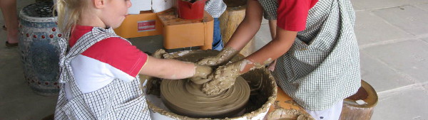 Thow Kwang Dragon Kiln Pottery Workshop for kids