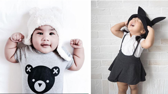 Cute modern store baby clothes