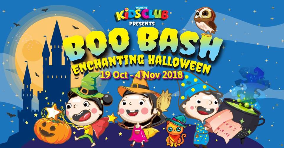 Vivocity kids club halloween 2018