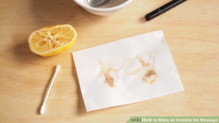 how to make invisible ink secret letter science experiment for kids