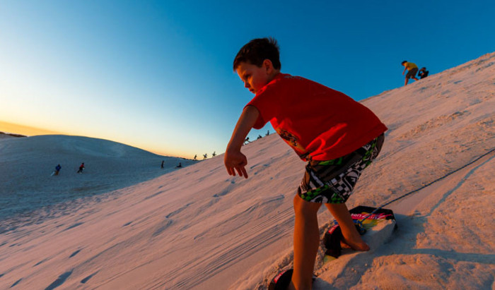 fun things to do with the family in perth - Sandboarding