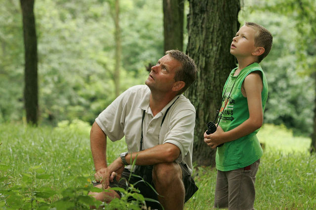 parental involvement outdoors