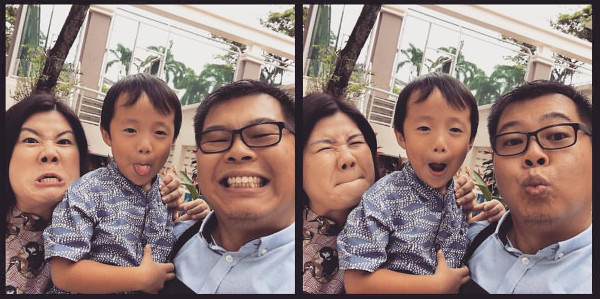 Singaporean parents adopt a child