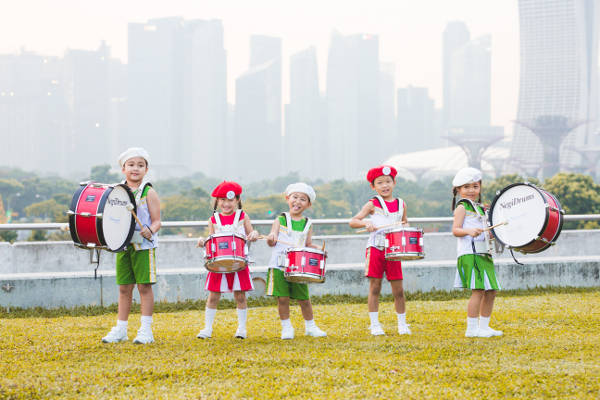 Kinderland Marching Band Preschoolers