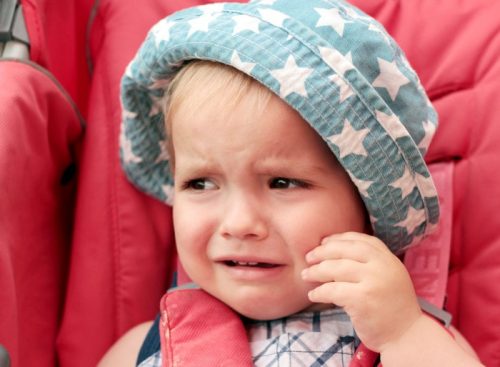 Baby hotsell hates stroller